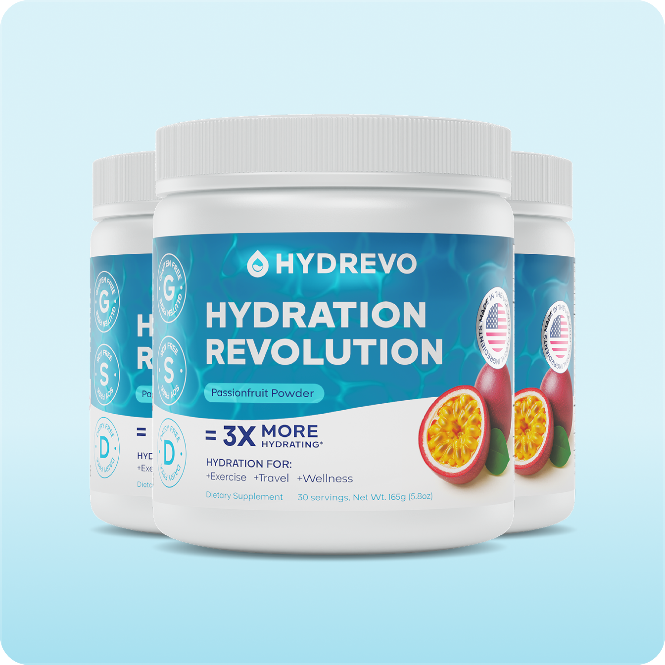 Passionfruit Electrolyte 3 Pack